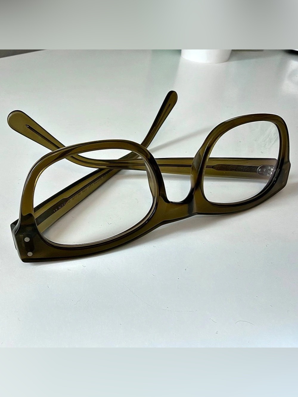 Moscot Nebb - Olive Green - Size 145